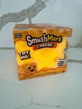 Cheese Squishy Toy - Yellow